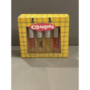 Taste Beauty  CLUELESS -NIB Rosehip Oil Infused Lip Oil Set - 4 Flavors